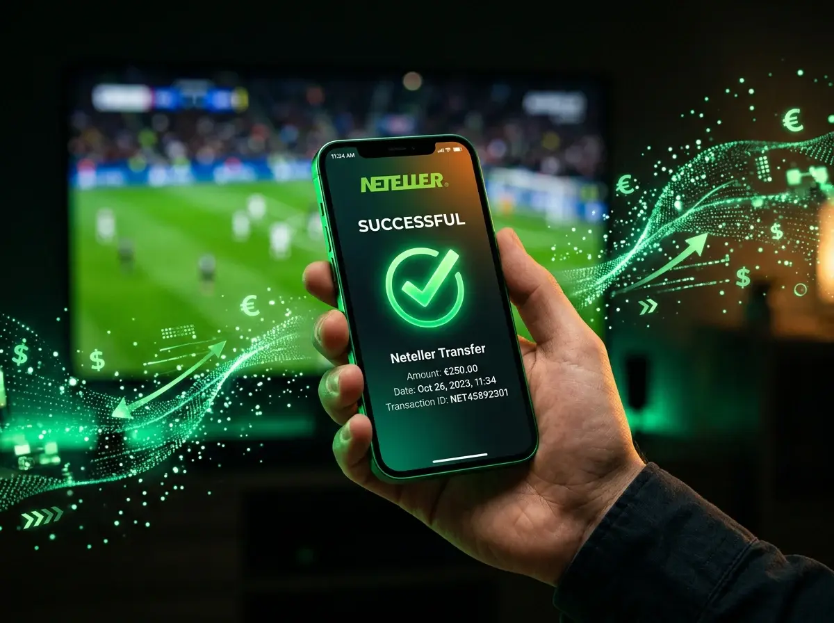 Neteller ile bahis sitesine para yatırma ve çekme işlem adımları