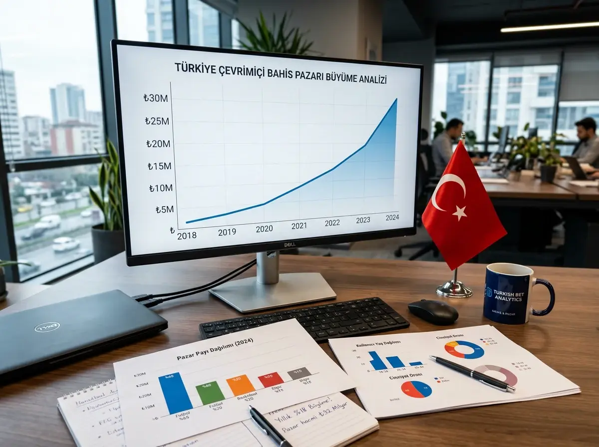 Türkiye online bahis pazarı analizi büyüklük ve büyüme verileri